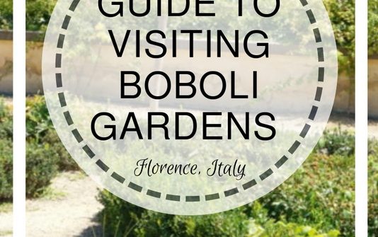 Guide to Visiting Boboli Gardens in Florence, Italy | www.andreapeacock.com