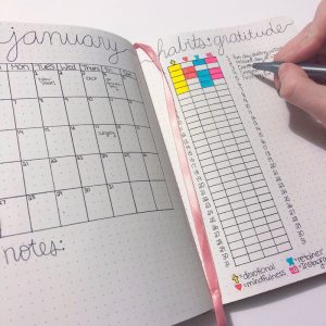 How I Set Up My First Bullet Journal - Andrea Peacock