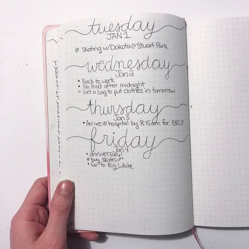 How to Set Up Your First Bullet Journal | www.andreapeacock.com
