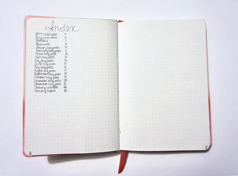 How I Set Up My First Bullet Journal | www.andreapeacock.com