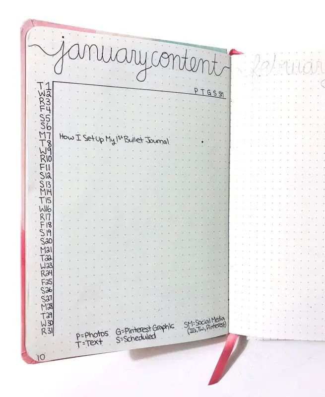 How to set up your first Bullet Journal