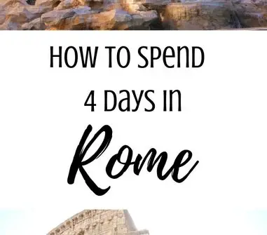 How to Spend 4 Days in Rome: Rome Travel Guide | www.andreapeacock.com #rometravelguide #italytravelguide