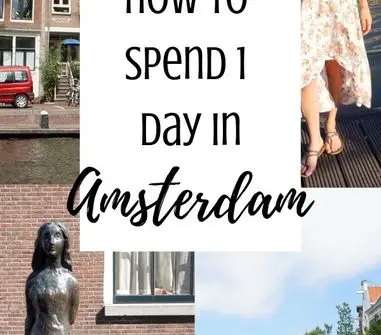 How to Spend 1 Day in Amsterdam: Amsterdam Travel Guide | www.andreapeacock.com