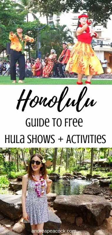 Honolulu Travel Guide: Guide to Free Hula Shows and Cultural Activities in Waikiki, Honolulu