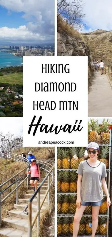 Hiking Diamond Head Mountain on Oahu, Hawaii