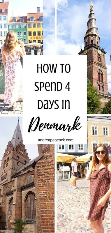 How to spend 4 days in Denmark, a beautiful Scandinavian country in Europe. Four days in Denmark includes two days in Copenhagen, one day visiting Hamlet's Castle in Helsingor (Kronborg Castle) and even a day in Malmo, Sweden! Check out this Denmark travel guide for all the info.