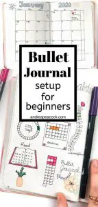 Bullet Journal Setup for Beginners - Andrea Peacock