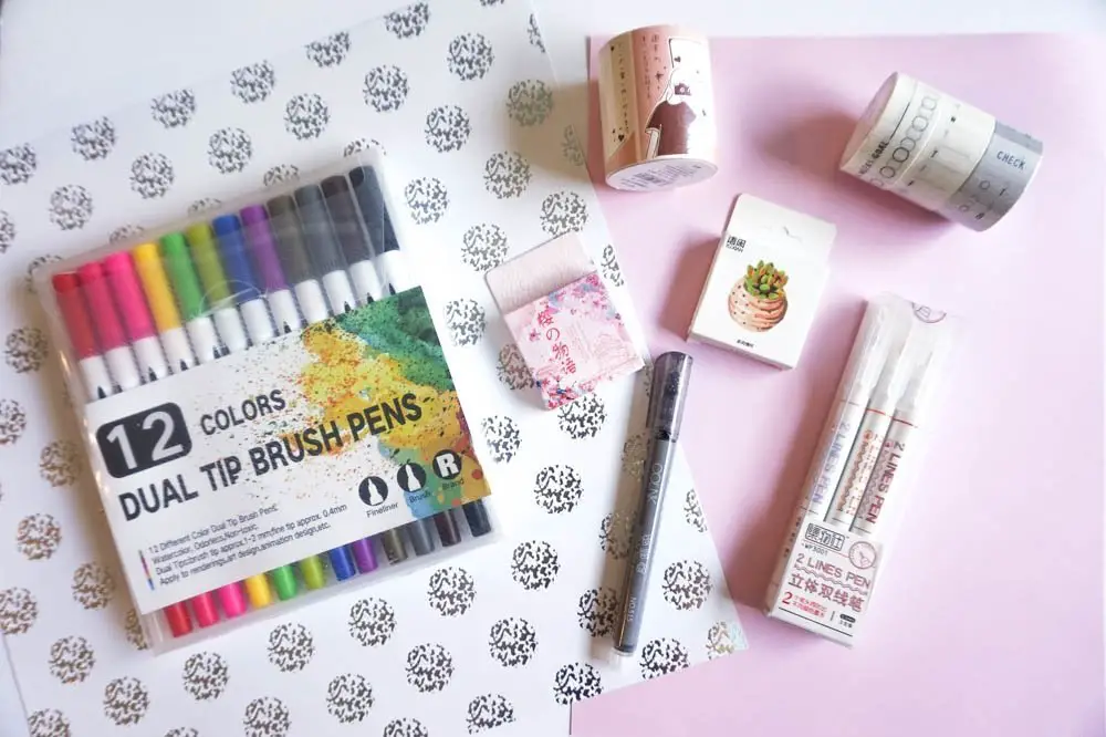 Bullet Journal Supplies Stationery Haul
