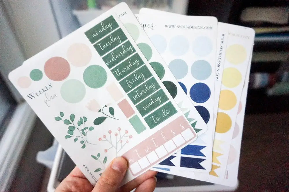 bullet journal stickers