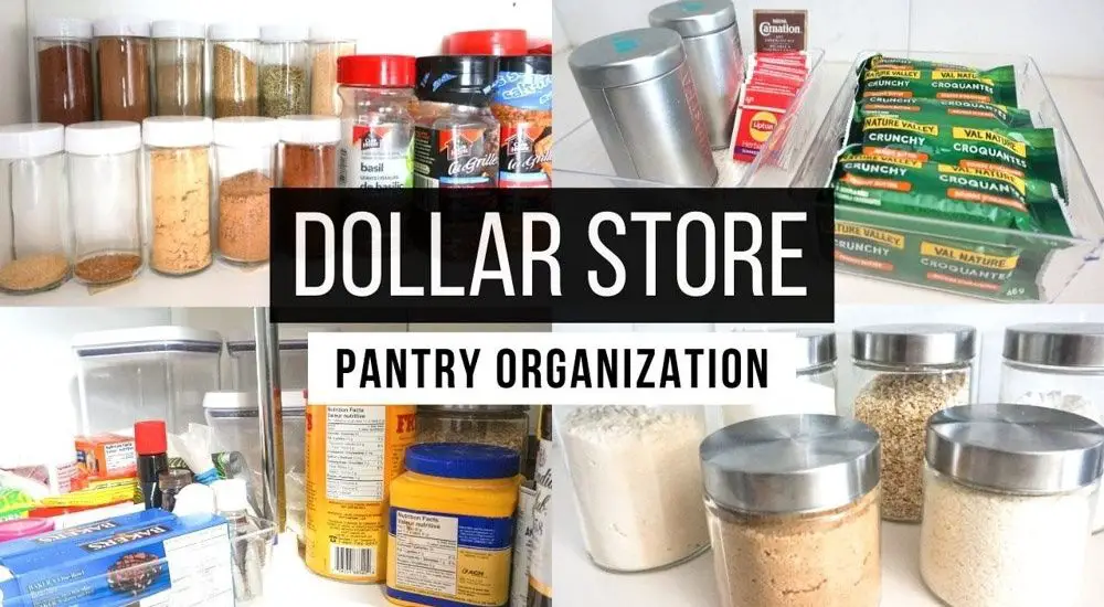 dollar store pantry organization