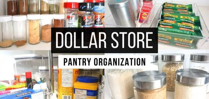 dollar store pantry organization