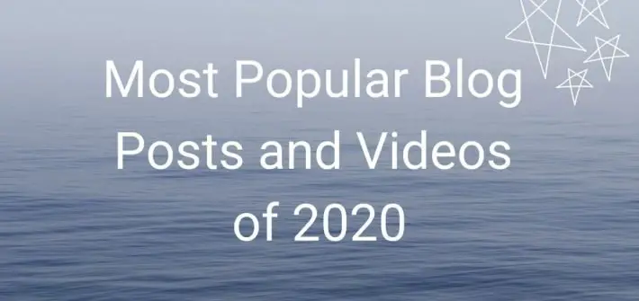 most popular blog posts and videos of 2020