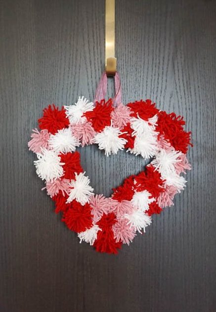 DIY Dollar Tree Valentine's Day Wreath - Andrea Peacock