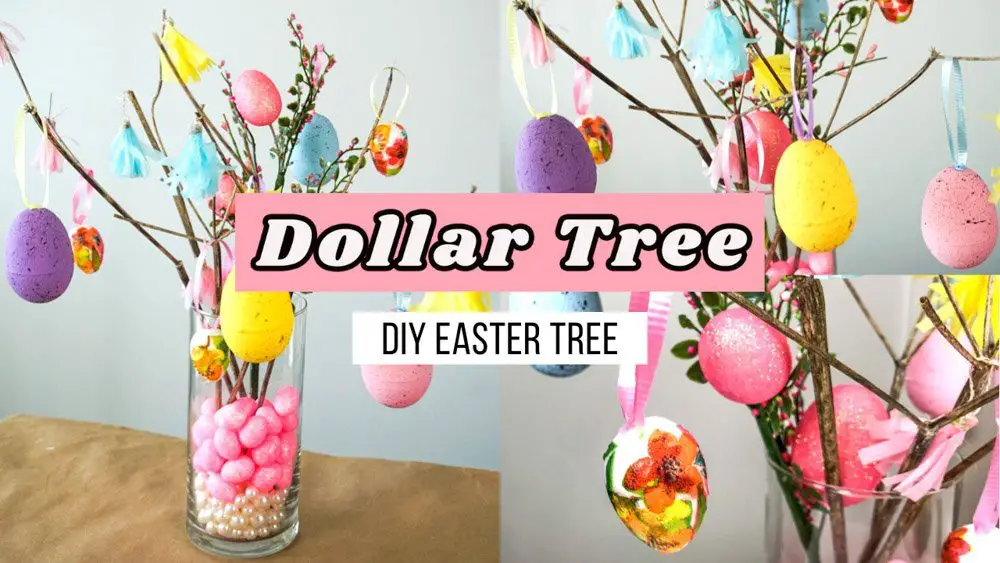 Diy Dollar Tree Easter Egg Decorations Andrea Peacock - Diy Easter Decorations Dollar Tree 2020