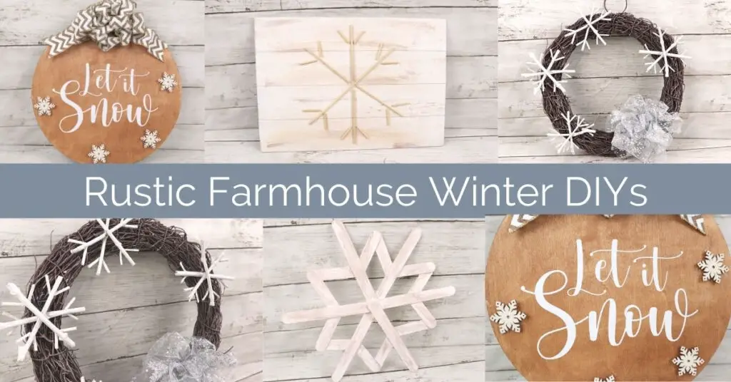 Rustic Farmhouse Winter DIYs